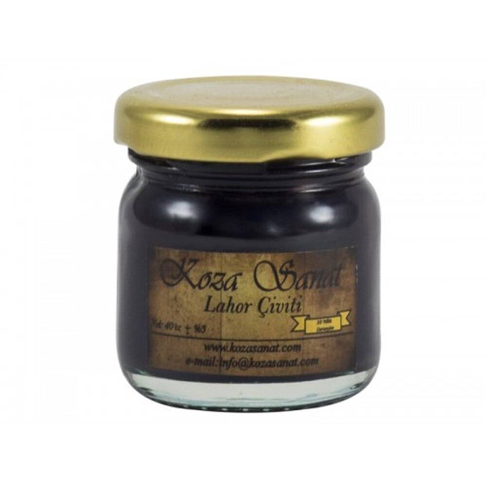Koza Ezilmiş Ebru Boyası 40 ml Pigment Lahor Çiviti