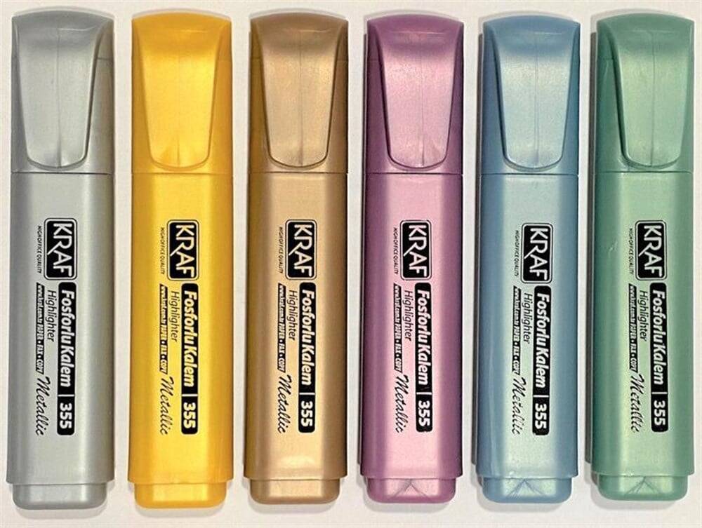 Kraf Fosforlu Kalem 6lı