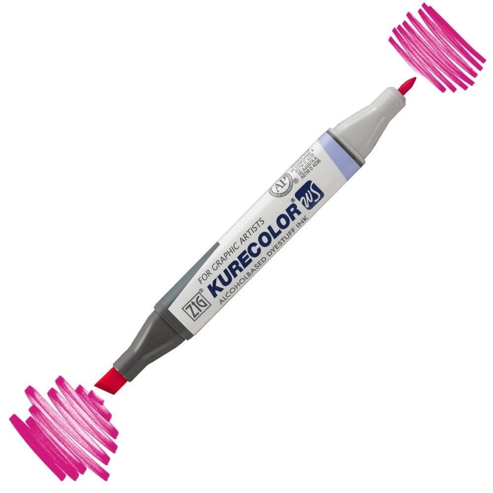 Kuretake Zig Kc-3000 Twin S Marker Kalem 225 Pink