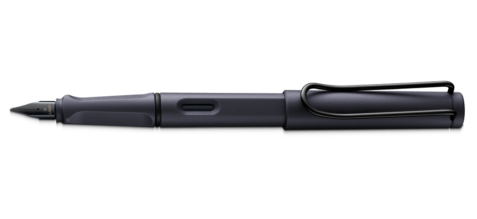 Lamy Safari Dolma Kalem Metal Klips M Uç Steel Black