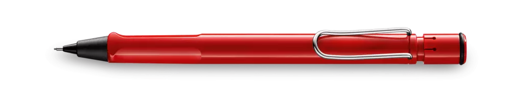 Lamy Safari Versatil Kalem 0.5 mm Metal Klips Kırmızı