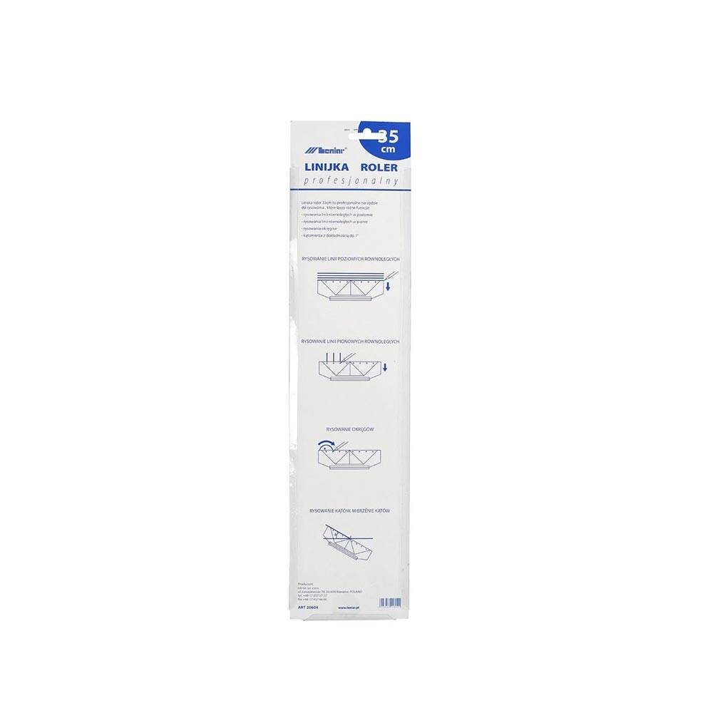 Leniar Profesyonel Rolling Ruler 35 cm