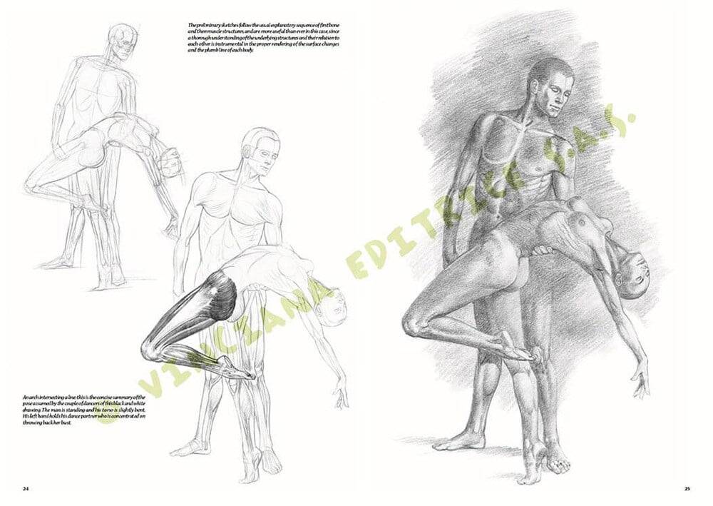 Leonardo Collection Desen Kitabı Nudes No: 10 Çıplak Çizim N: 10