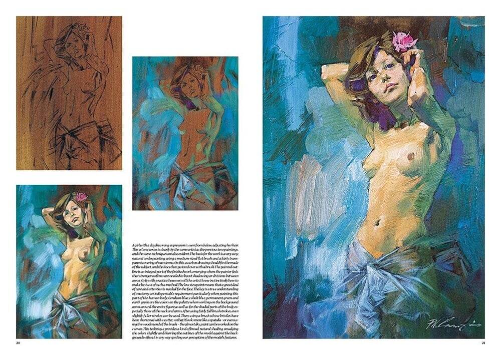 Leonardo Collection Desen Kitabı Nudes No: 7 Çıplak Çizim N: 7