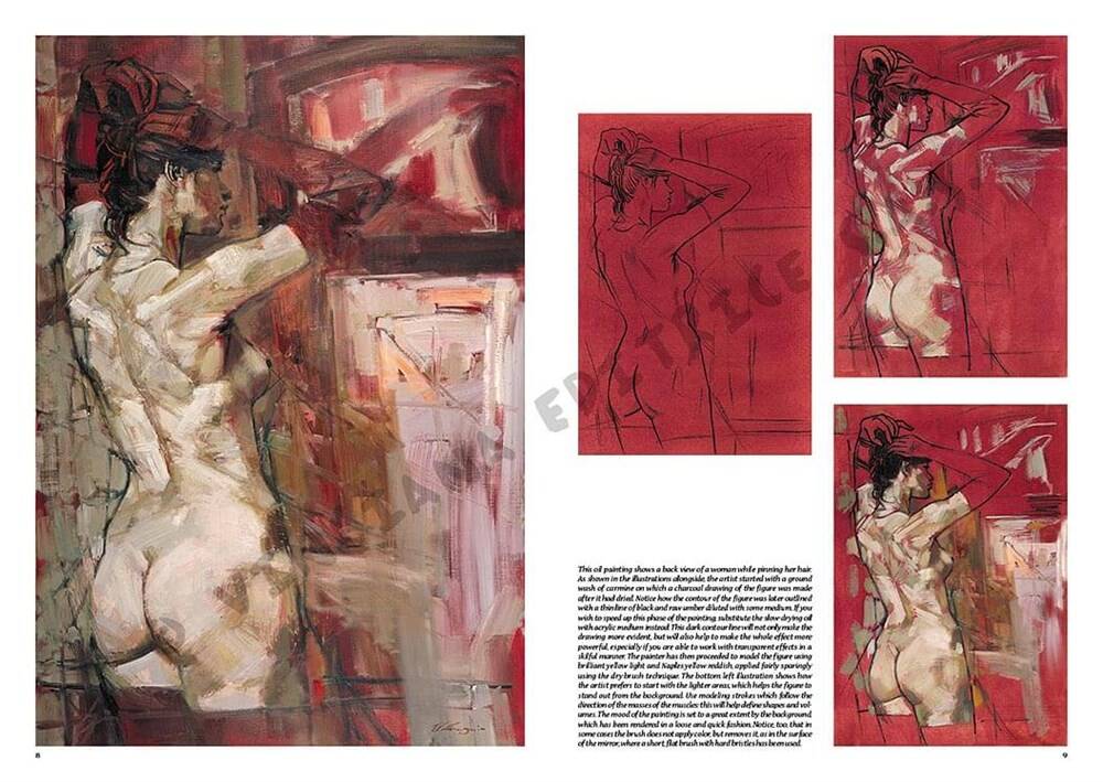 Leonardo Collection Desen Kitabı Nudes No: 9 Çıplak Çizim N: 9