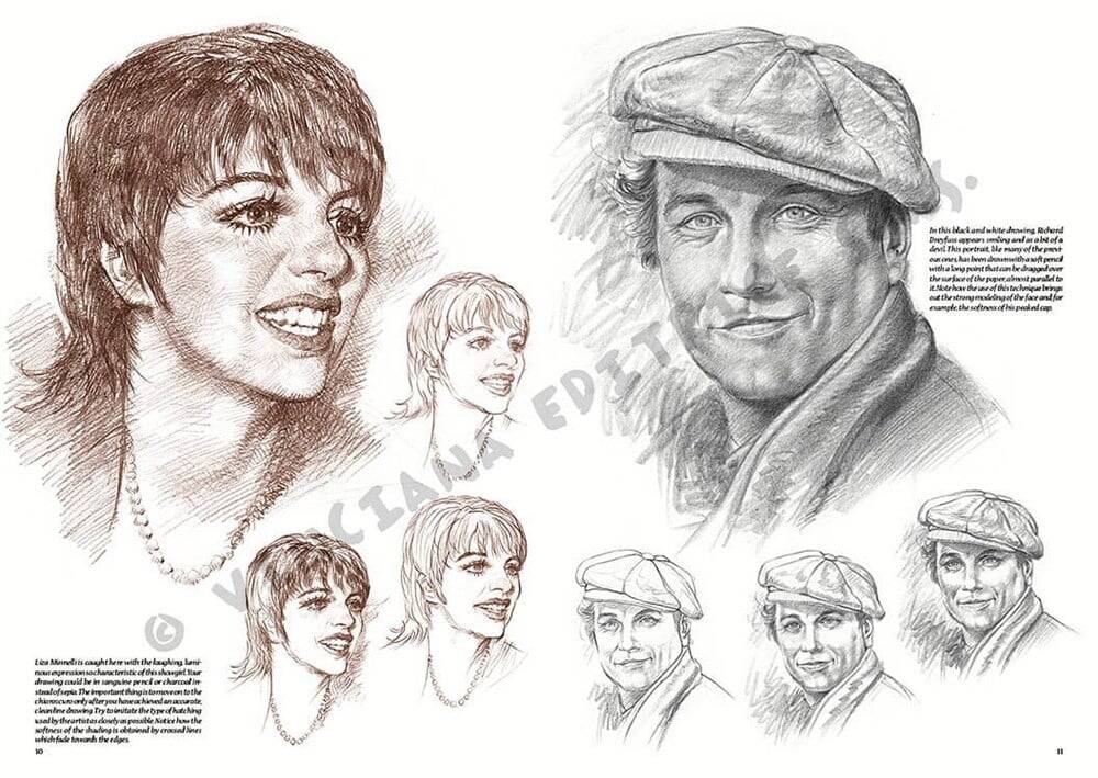Leonardo Collection Desen Kitabı Portrait N: 31 Portre N: 31