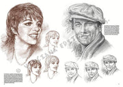Leonardo Collection Desen Kitabı Portrait N: 31 Portre N: 31