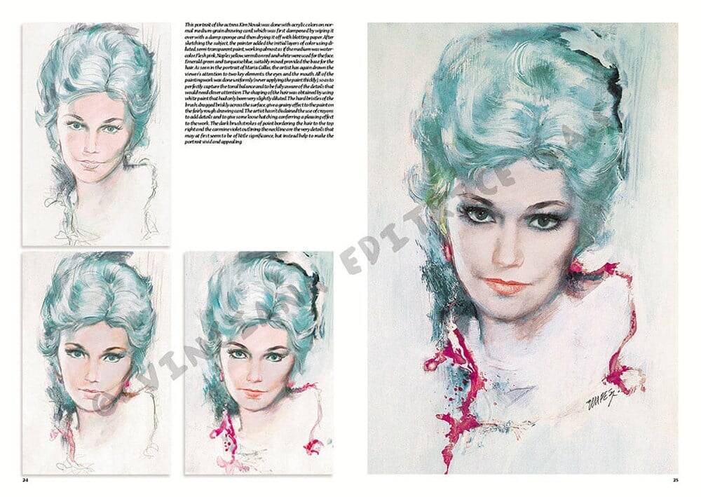 Leonardo Collection Desen Kitabı Portrait N: 31 Portre N: 31