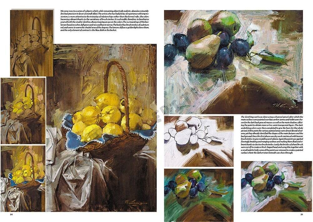 Leonardo Collection Desen Kitabı Stillife N: 24 Natürmort N: 24