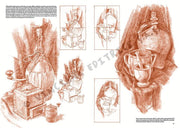 Leonardo Collection Desen Kitabı Stillife N: 25 Natürmort N: 25