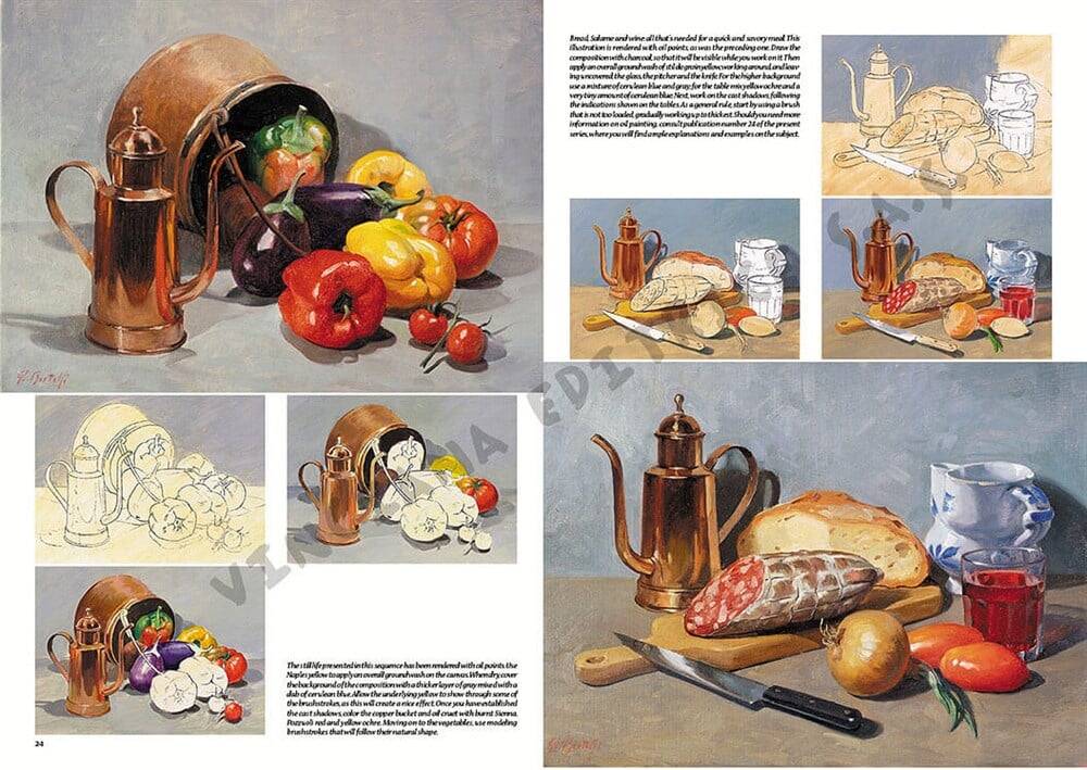 Leonardo Collection Desen Kitabı Stillife N: 26 Natürmort N: 26