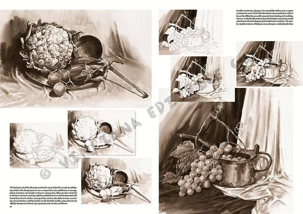 Leonardo Collection Desen Kitabı Stillife N: 26 Natürmort N: 26