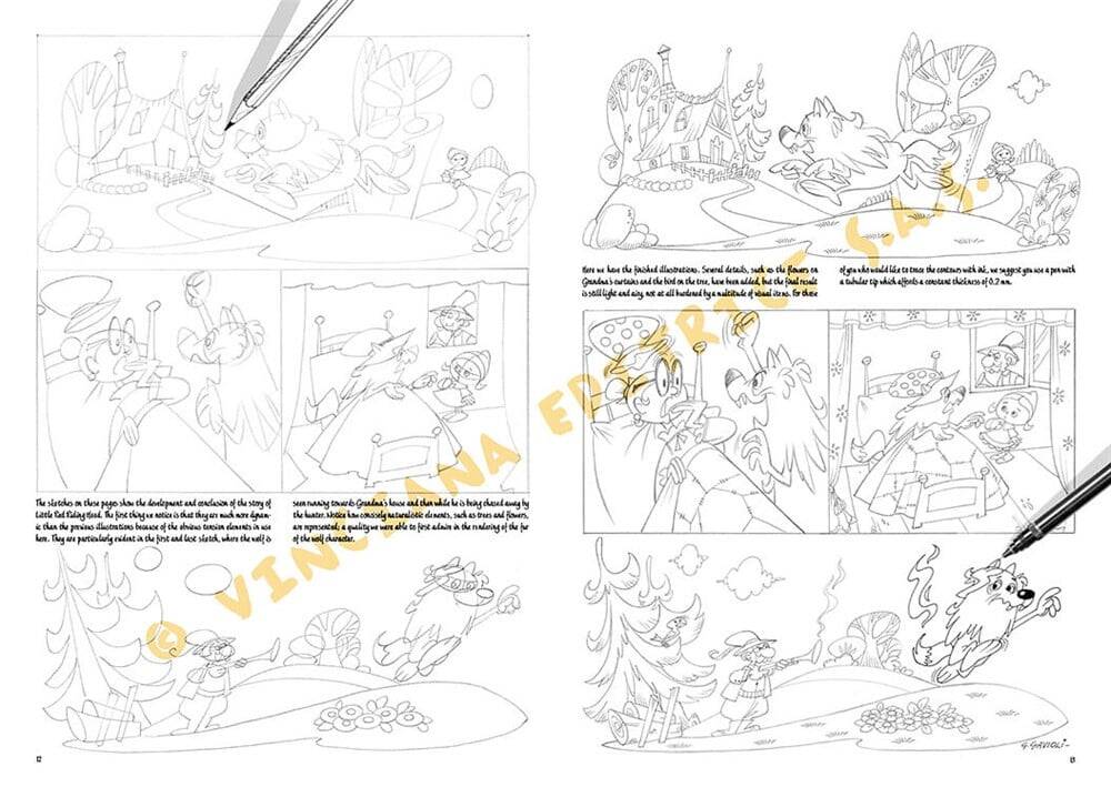 Leonardo Collection Desen Kitabı The Basics Of Comics N: 34 Resimli Mizah Çizim Temelleri N: 34