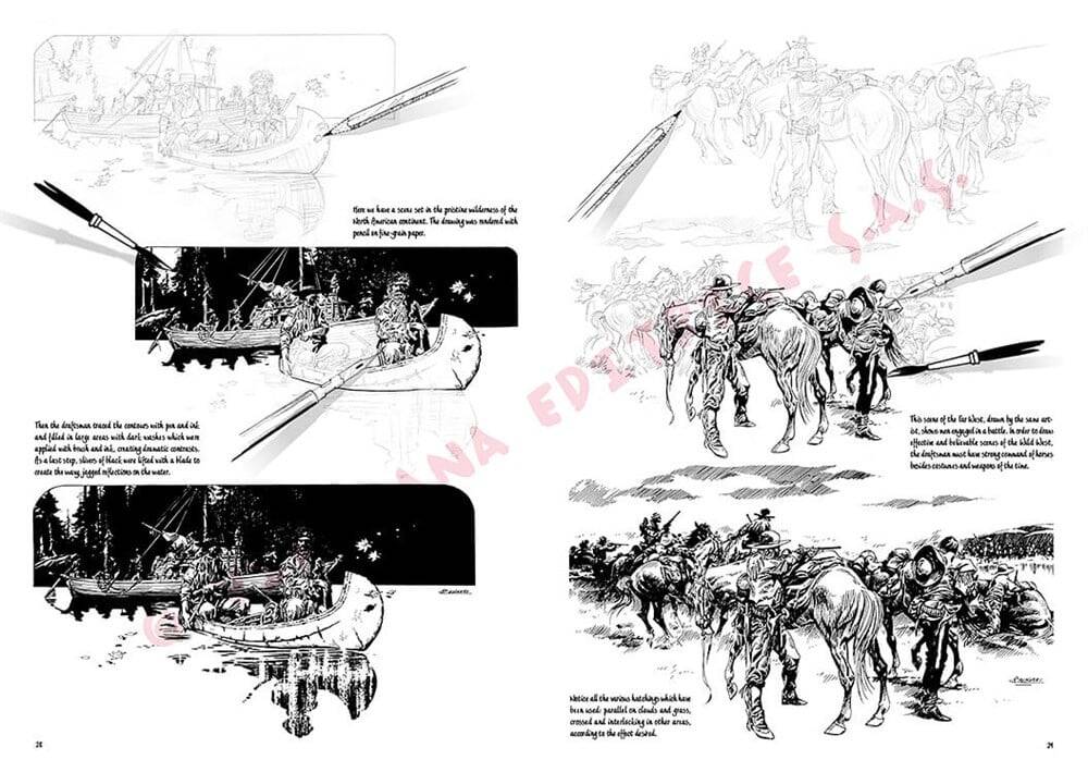 Leonardo Collection Desen Kitabı The Basics Of Comics N: 35 Resimli Mizah Çizim Temelleri N: 35