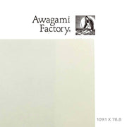 Awagami Japon Kağıdı Shin Inbe Thin Pearl White 65 gr/m2 109.1x78.8 cm