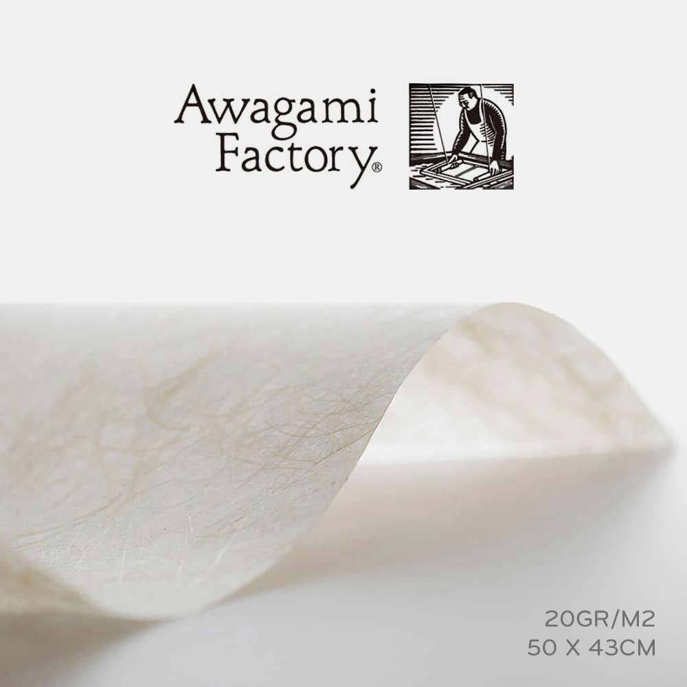 Awagami Japon Kağıdı Hinging Thick 20 Gr/M2 50X43 Cm