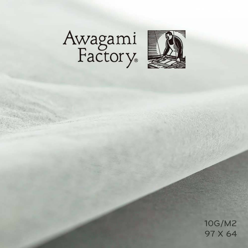 Awagami Factory Restorasyon Kağıdı Fuji Kozo Roll 10 G/M2 1x10 metre