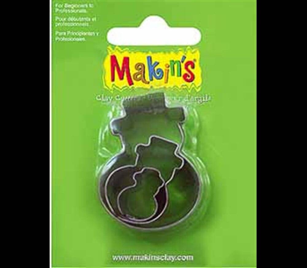 Makin's Clay Kesme Kalıbı Karadam 3 Parça