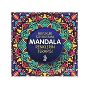 Mandala Renklerin Terapisi Büyükler İçin Boyama