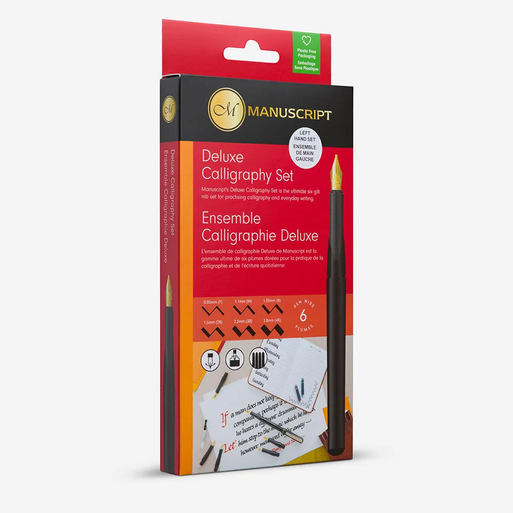 Manuscrıpt Deluxe Kaligrafi Seti Sol Kesik 6'lı  MC1156L