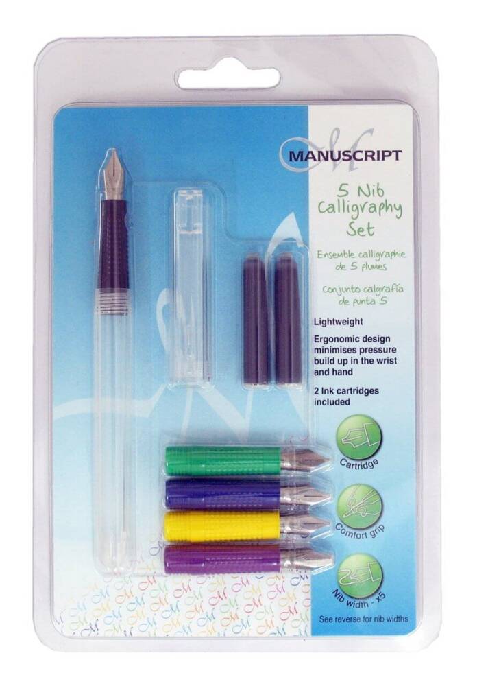 Manuscrıpt Kaligrafi Seti 5Li
