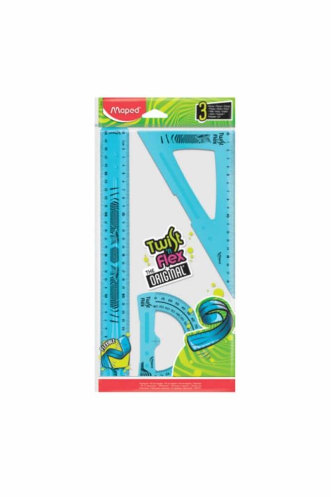 Maped 3lü Cetvel Seti Flex Esnek 30 cm