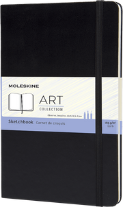 Moleskine Art Collection Sketchbook 13x21 104 Sayfa 165 gr Black