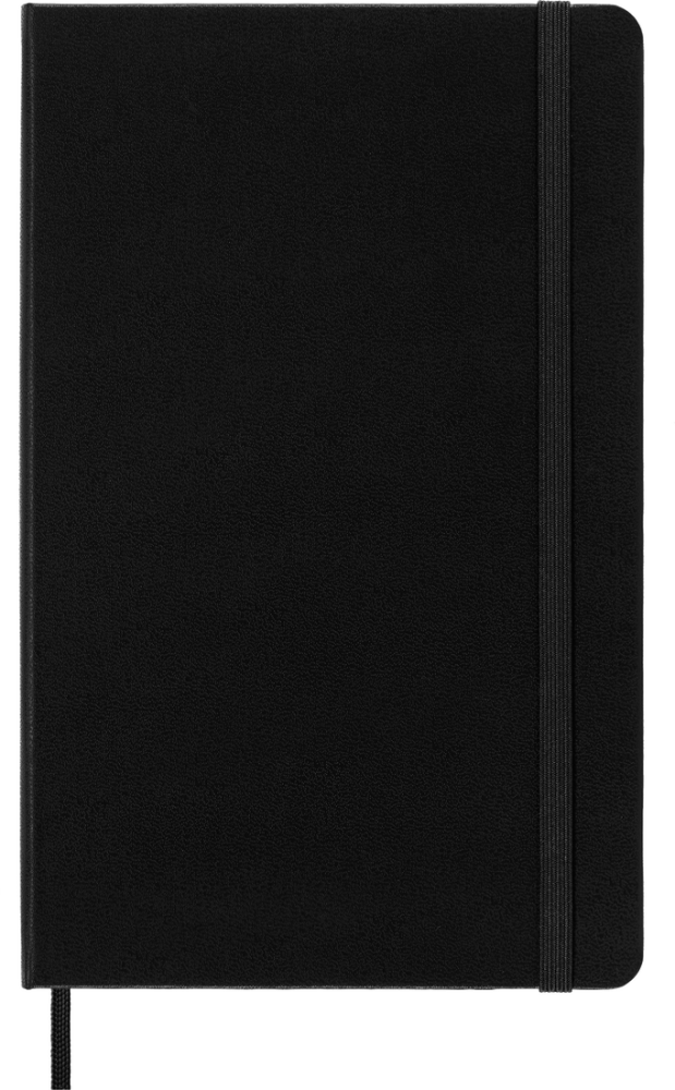 Moleskine Classic Sert Kapak Çizgisiz Defter 13x21 240 Sayfa Black