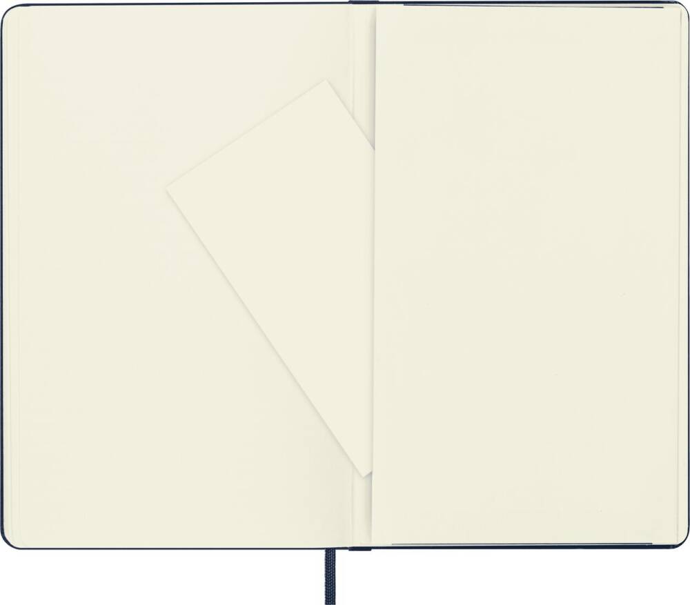 Moleskine Classic Sert Kapak Çizgisiz Defter 13x21 Sapphire Blue