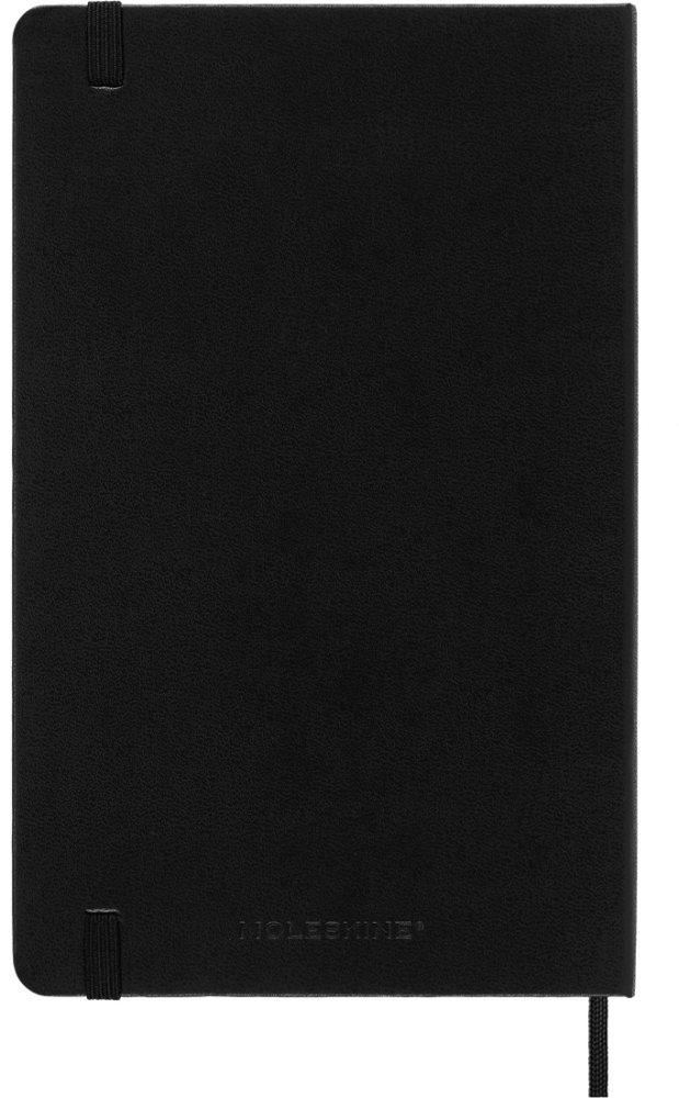 Moleskine Classic Sert Kapak Çizgisiz Defter 9x14 192 Sayfa Black