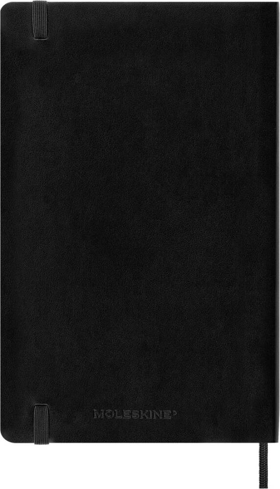 Moleskine Classic Yumuşak Kapak Çizgili Defter 13x21 Black