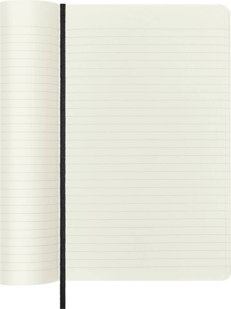 Moleskine Classic Yumuşak Kapak Çizgili Defter 13x21 Black