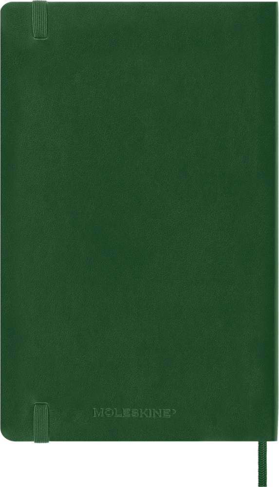Moleskine Classic Yumuşak Kapak Çizgisiz Defter 13x21 Mersin Yeşili