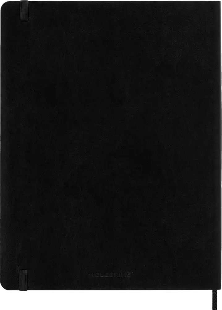 Moleskine Classic Yumuşak Kapak Çizgisiz Defter 9x14 192 Sayfa Black