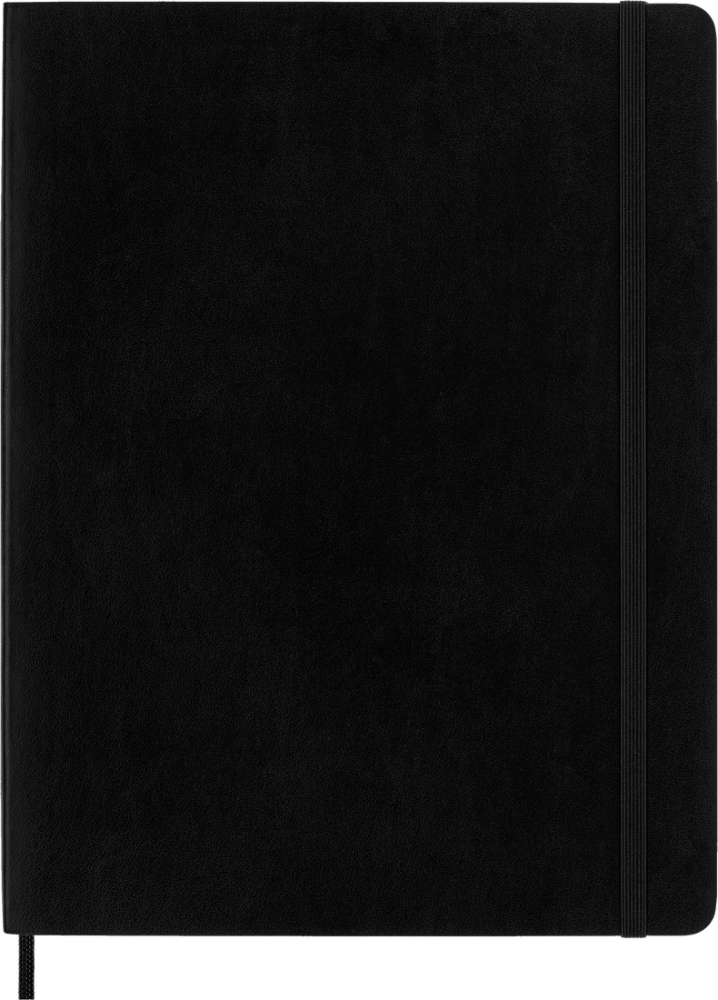 Moleskine Classic Yumuşak Kapak Çizgisiz Defter 9x14 192 Sayfa Black