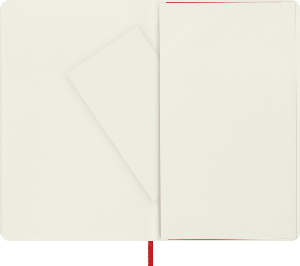 Moleskine Classic Yumuşak Kapak Çizgisiz Defter 9x14 192 Sayfa  Kırmızı