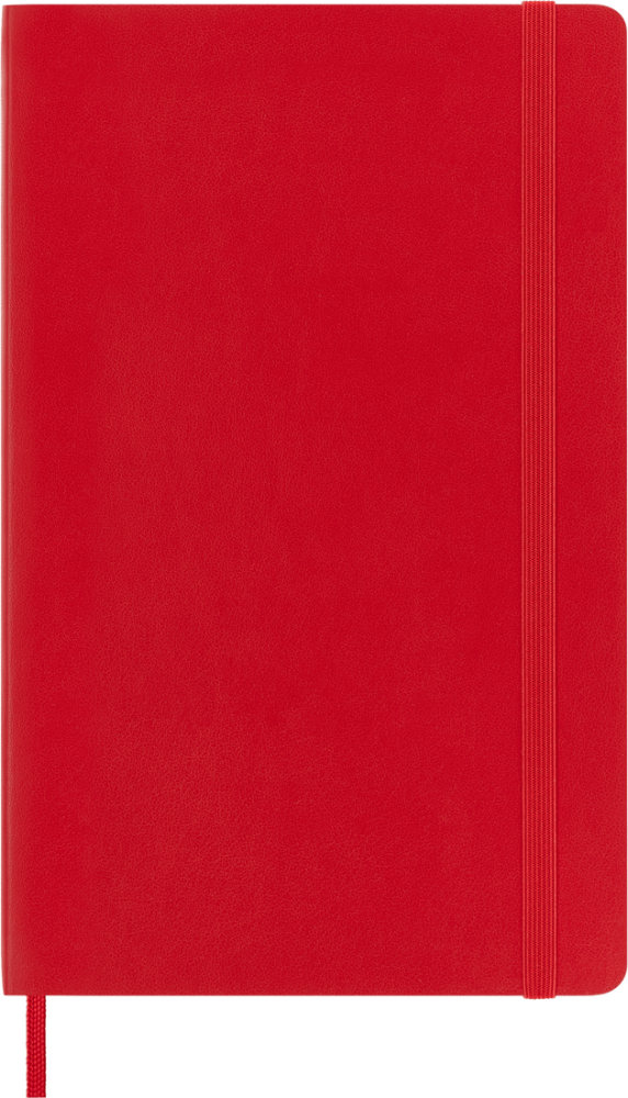 Moleskine Classic Yumuşak Kapak Çizgisiz Defter 9x14 192 Sayfa  Kırmızı