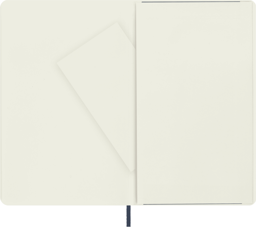 Moleskine Classic Yumuşak Kapak Çizgisiz Defter 9x14 192 Sayfa Sapphire Blue