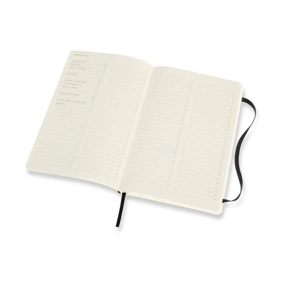 Moleskine Professionel Sert Kapak Çizgili Defter 13x21 192 Sayfa 70 gr Black