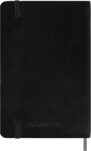 Moleskine Smart Sert Kapak Çizgili Defter 9x14 144 Sayfa 100 gr Black