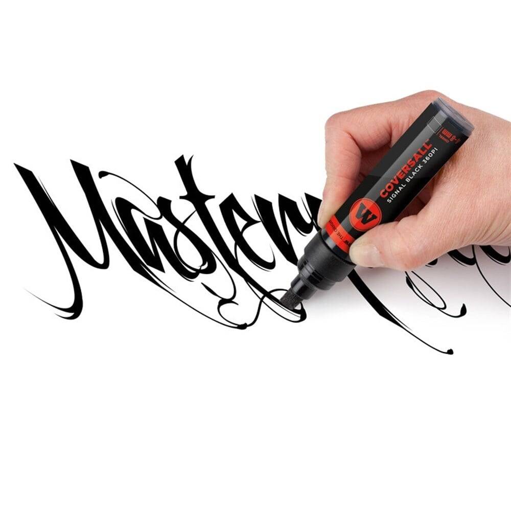 Molotow Coversall 360PI 4-8 mm Marker Signal Black