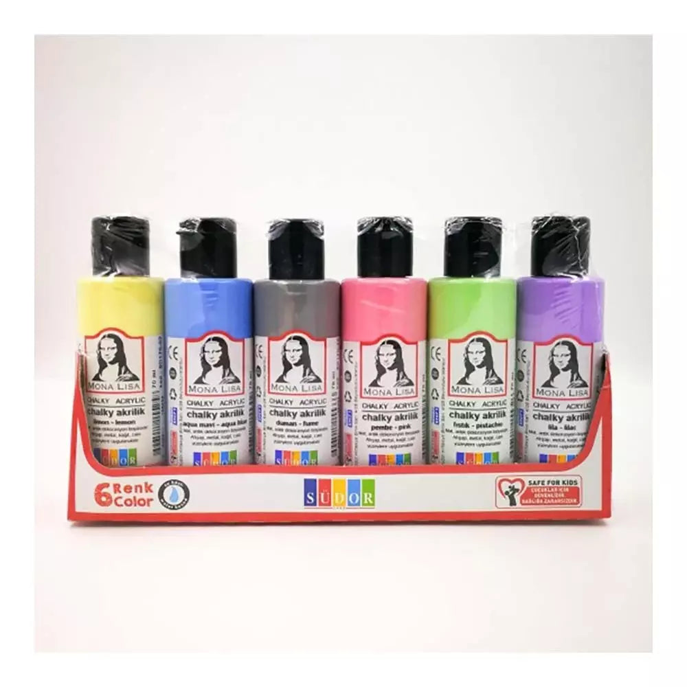Monalisa Chalky Akrilik Set 6x70ml