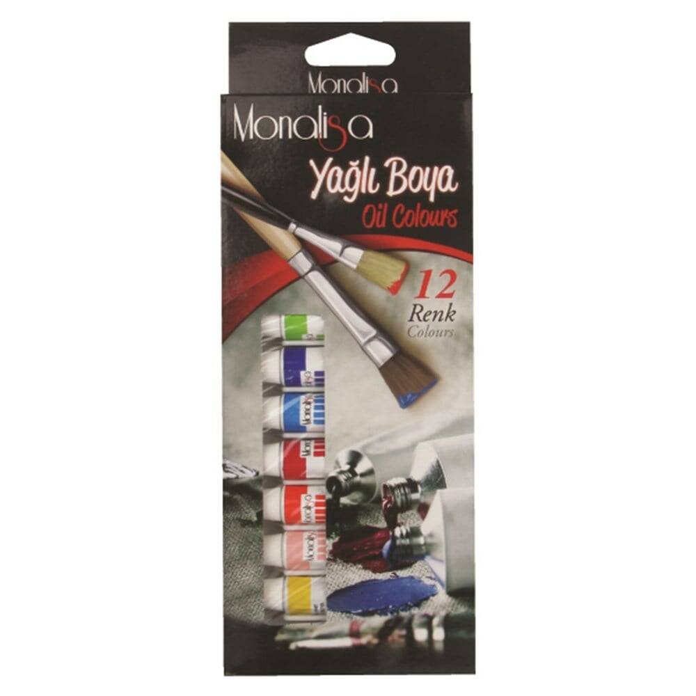 Monalisa Yağlı Boya 12x12 ml Tüp