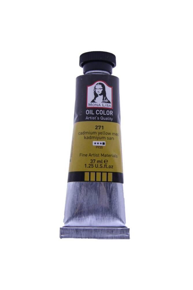 Monalisa Yağlı Boya 37 ml Kadmiyum Sarı 271