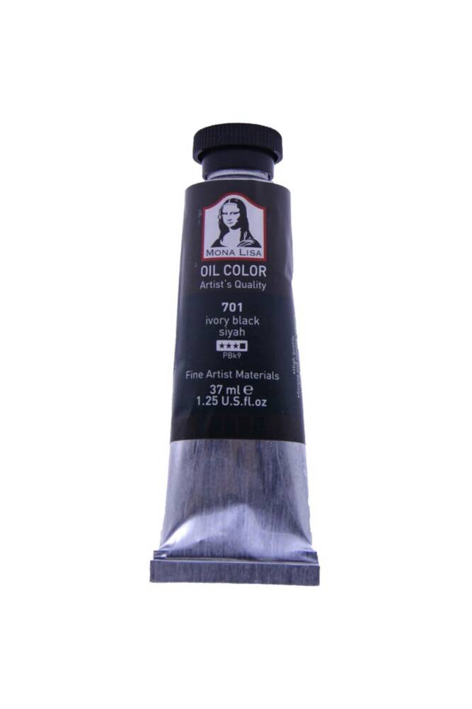 Monalisa Yağlı Boya 37 ml Siyah 701