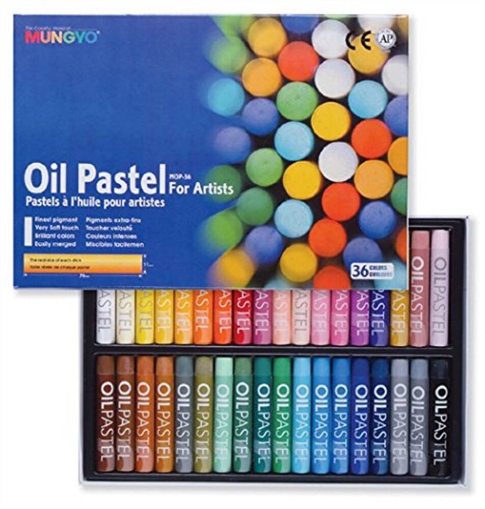 Mungyo Yağlı Pastel Seti 36 Renk