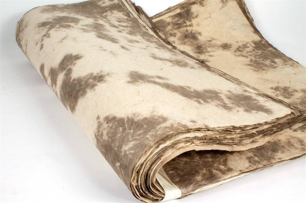 Nepal Kağıdı Desenli Doğal Renkler 60 gr 50x75 cm VT-10