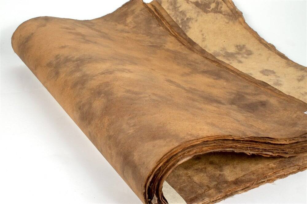 Nepal Kağıdı Desenli Doğal Renkler 60 gr 50x75 cm VT-4