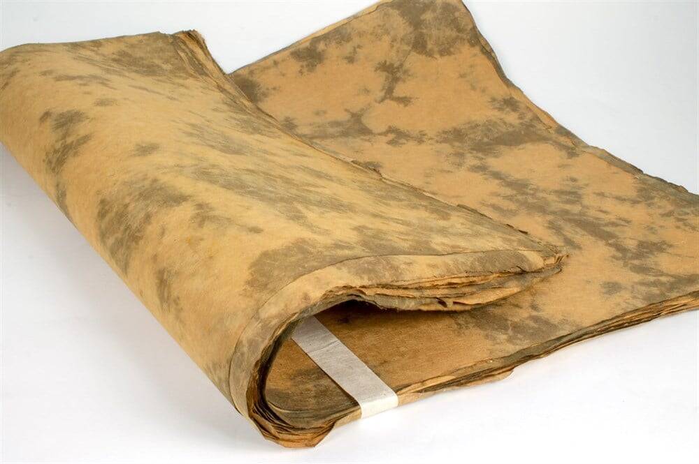 Nepal Kağıdı Desenli Doğal Renkler 60 gr 50x75 cm VT-7