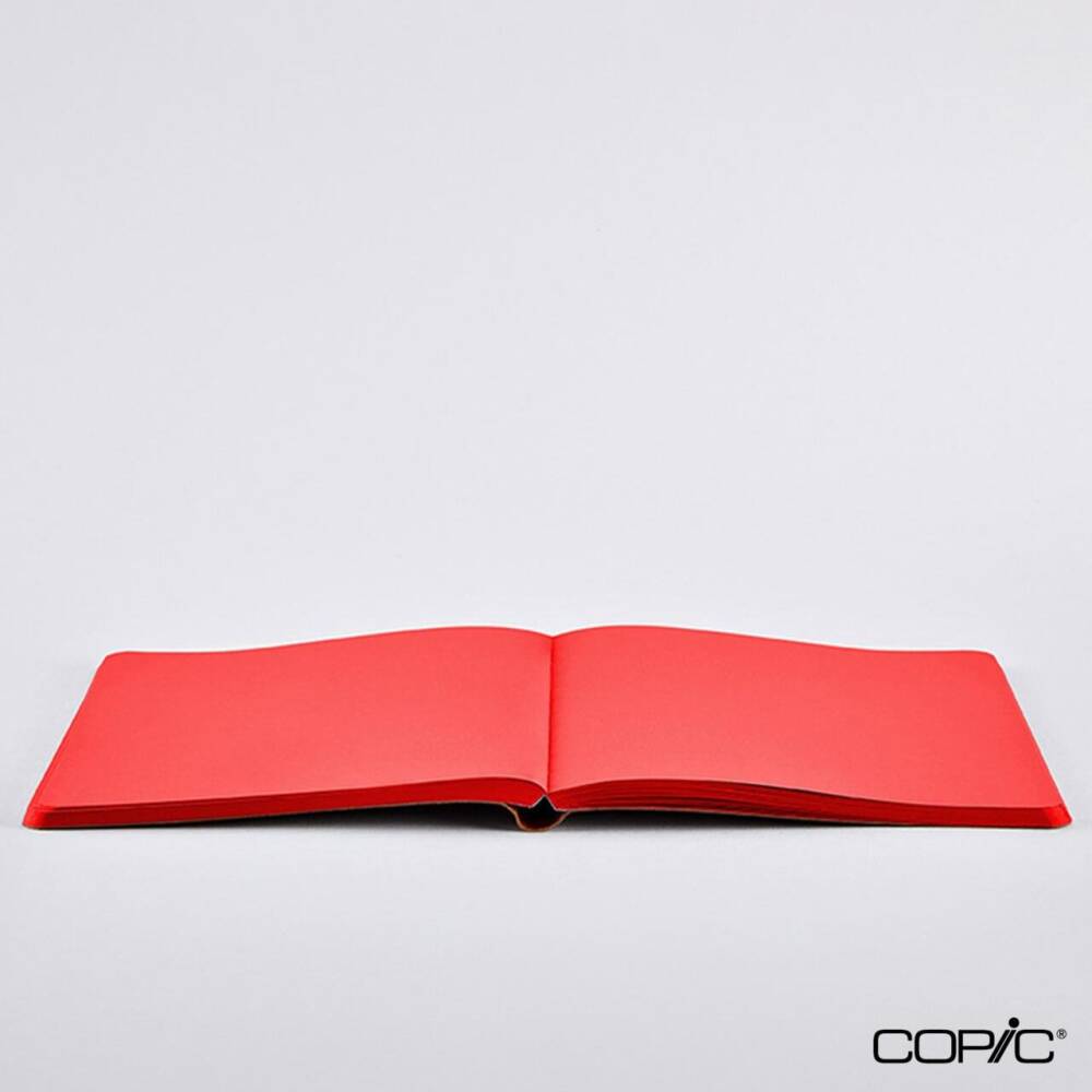 Nuuna Çizgisiz Premium Defter Red A5 130 gr 144 Sayfa